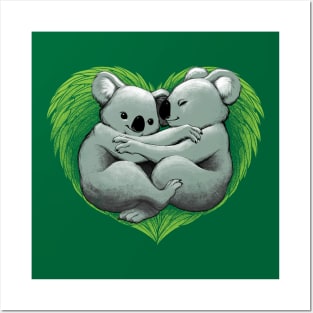 Koala Heart Posters and Art